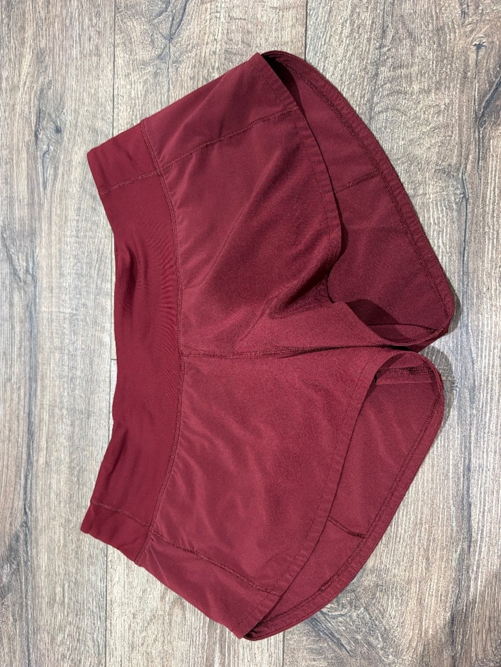 Maroon Lululemon Shorts
